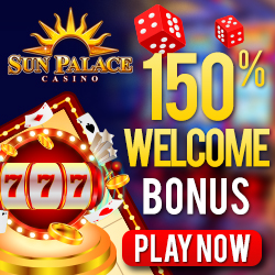 Sun Palace Casino 250 X 250 Squared Banner