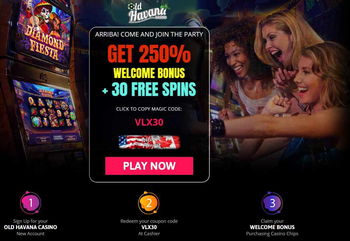 250% WELCOME BONUS | + 30 FREE SPINS