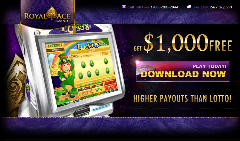 Royal Ace |Up to $1000 free to play Scratch Cards