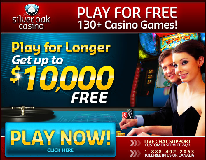 Silver Oak Casino│ Up to $10,000 Free
